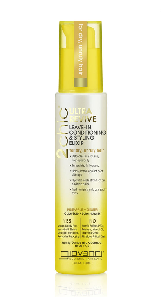 GC - 2chic® Ultra-Revive Leave-In Conditioning & Styling Elixir with Pineapple & Ginger 118 ml