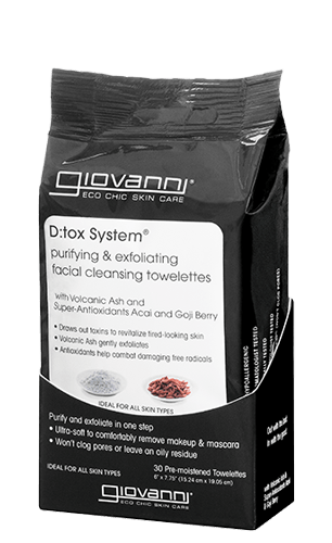 GC - Facial Cleansing Towelettes GC - D:Tox System® (Purifying & Exfoliating) 30 st