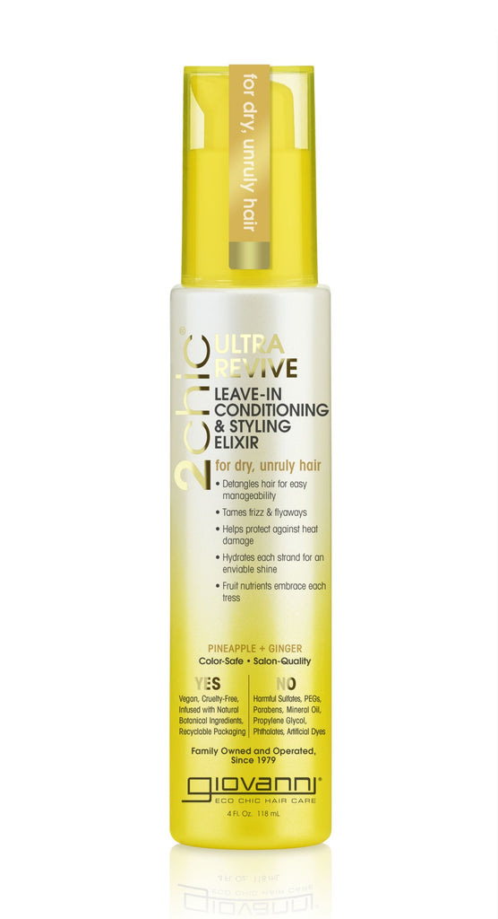 GC - 2chic® Ultra-Revive Leave-In Conditioning & Styling Elixir with Pineapple & Ginger 118 ml