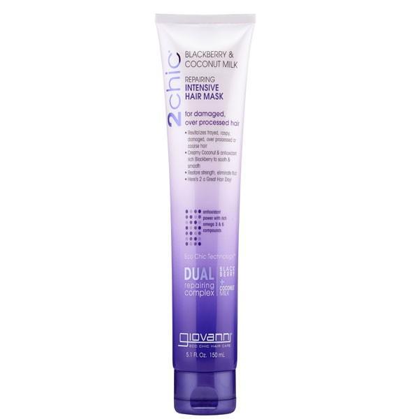 GC - 2chic - Repairing intensive Hair Mask with Blackberry & Coconut Milk 150 ml