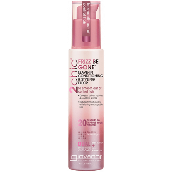 GC - 2chic® Frizz Be Gone Shea Butter & Sweet Almond Oil Leave-In Conditioner and Styling Elixir 118 ml