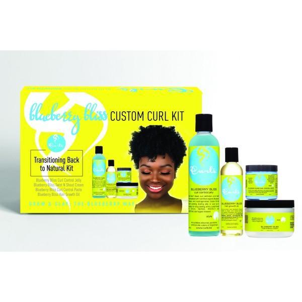 Curls Blueberry Bliss Custom Curl Transitioning Back to Natural Kit