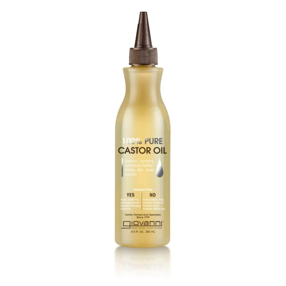 GC - 100% Pure Castor Oil in a bottle - 250 ml