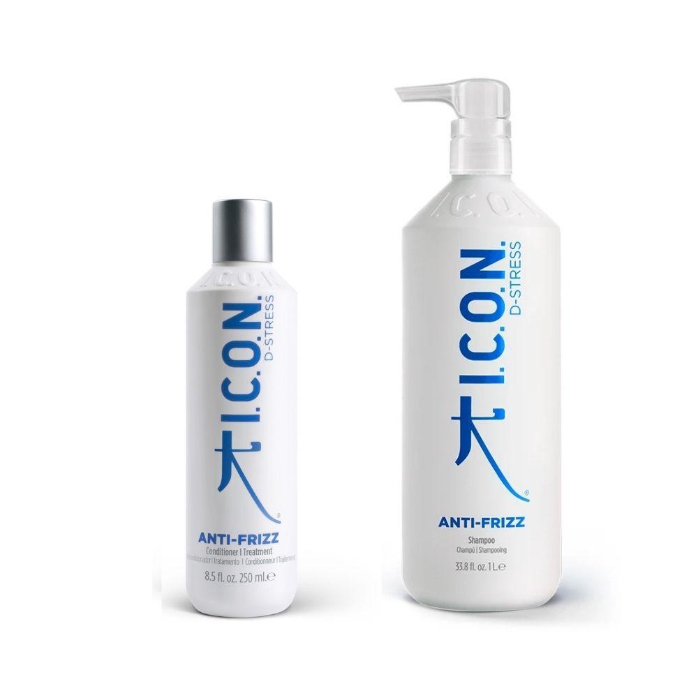 I.C.O.N. D-Stress Anti-Frizz Shampoo – 250ml