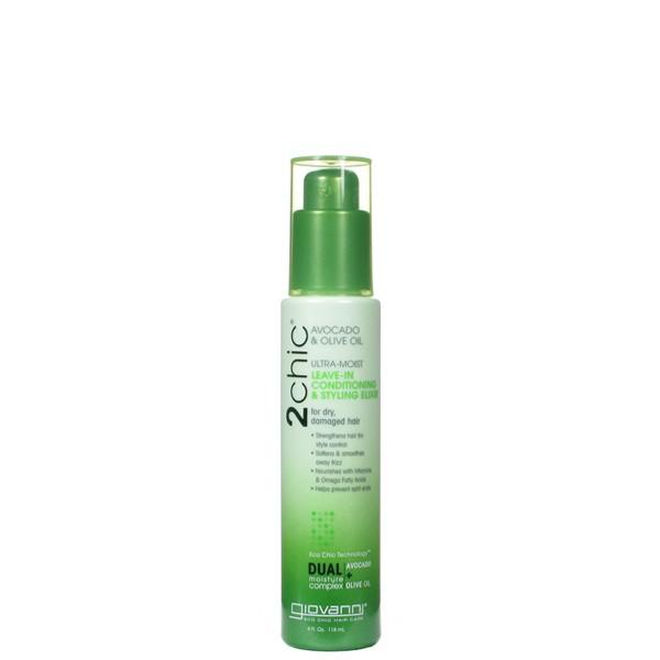 GC - 2chic - Ultra-Moist Leave-In Conditioning & Styling Elixir with Avocado & Olive Oil 118 ml