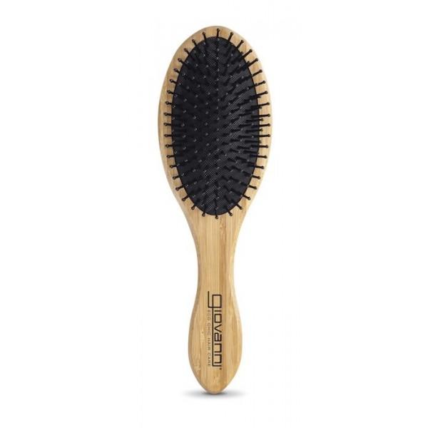 GC - Hair Brush - Bamboo Oval Hair Brush with Nylon Bristles