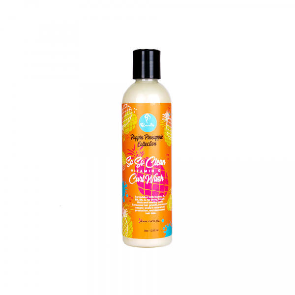 Curls Poppin Pineapple So So Clean Vitamin C Curl Wash 236ml